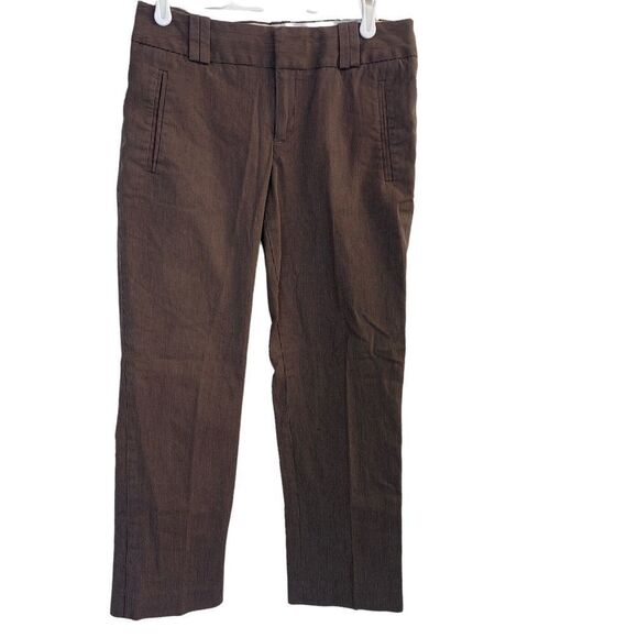 Banana Republic Brown Martin Fit Sz 2 - Picture 1 of 9